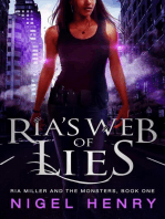 Ria's Web of Lies: Ria Miller and the Monsters, #1