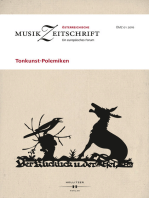 Tonkunst-Polemiken: Österreichische Musikzeitschrift 01/2016