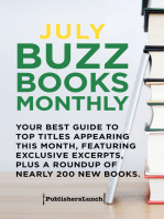 July Buzz Books Monthly