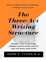 The Three-Act Writing Structure