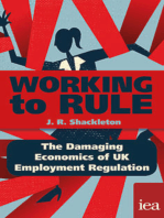 Working to Rule: The Damaging Economics of UK Employment Regulation