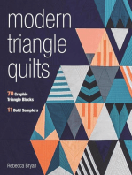 Modern Triangle Quilts: 70 Graphic Triangle Blocks • 11 Bold Samplers