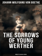 THE SORROWS OF YOUNG WERTHER (World's Classics Series): Historical Romance Novel