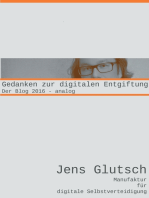 Gedanken zur digitalen Entgiftung: Der Blog 2016 - analog