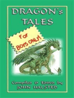DRAGONS TALES FOR BOYS ONLY - 28 tales of dragons and knights in shining armour