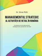 Managementul strategic al activitatii de retail in Romania