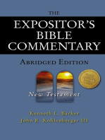 The Expositor's Bible Commentary - Abridged Edition: New Testament