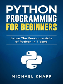 Read Python Programming Your Step By Step Guide To Easily Learn Python In 7 Days Online By I Code Academy Books