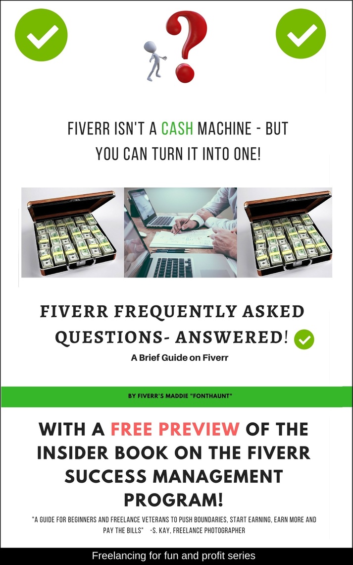 Fiverr Frequently Asked Questions Answered by Maddie FontHaunt (Ebook ...