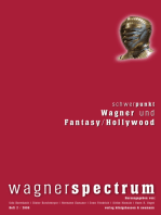 Wagnerspectrum: Schwerpunkt: Wagner und Fantasy /Hollywood