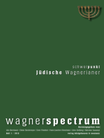 Wagnerspectrum: Schwerpunkt Jüdische Wagnerianer