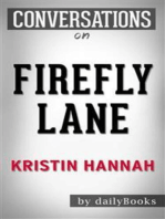 Firefly Lane: A Novel by Kristin Hannah | Conversation Starters​​​​​​​