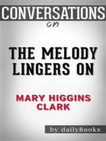 The Melody Lingers On: by Mary Higgins Clark​​​​​​​ | Conversation Starters
