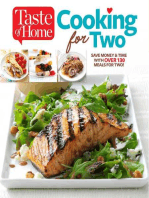 Taste of Home Cooking for Two: 224 Small Dishes with Big Flavor