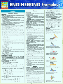 Engineering Formulas by BarCharts Publishing, Inc. (Ebook) - Read free ...
