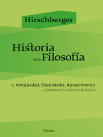 Historia de la filosofía I: Antigüedad. Edad Media. Renacimiento