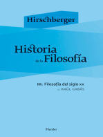 Historia de la filosofía III