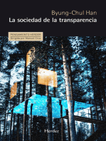 La sociedad de la transparencia