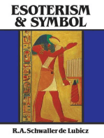 Esoterism and Symbol