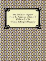 The History of England, From the Accession of James II (Volume 5 of 5)