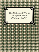 The Collected Works of Aphra Behn (Volume 5 of 6)