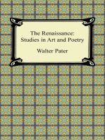 The Renaissance: Studies in Art and Poetry