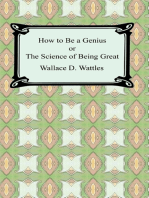 How to be a Genius or The Science of Being Great