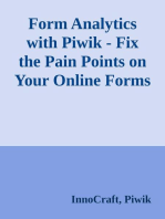 Form Analytics with Piwik - Fix the Pain Points on Your Online Forms