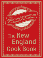 The New England Cook Book: Or, Young Housekeeper's Guide