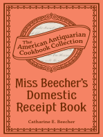 Miss Beecher's Domestic Receipt Book: Designed As a Supplement to Her Treatise on Domestic Economy