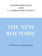 New Rhetoric, The: A Treatise on Argumentation
