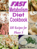 Fast Metabolism Diet Cookbook : 100 Recipes for Phase 3