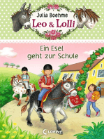 Leo & Lolli (Band 3) - Ein Esel geht zur Schule: Süßes Kinderbuch voller toller Freundschaften für Kinder ab 7 Jahre