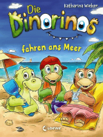 Die Dinorinos fahren ans Meer (Band 4): Lustiges Kinderbüch mit Dinosauriern zum Vorlesen und ersten Selberlesen ab 7 Jahre