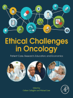 Ethical Challenges in Oncology: Patient Care, Research, Education, and Economics