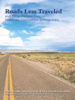 Roads Less Traveled and Other Perspectives on Nationally Competitive Scholarships