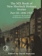The MX Book of New Sherlock Holmes Stories Part III