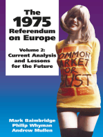 The 1975 Referendum on Europe - Volume 2: Current Analysis and Lessons for the Future