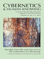 Ranulph Galnville and How to Live the Cybernetics of Unknowing