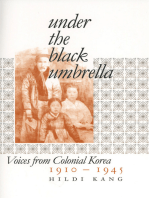Under the Black Umbrella: Voices from Colonial Korea, 1910–1945