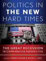 Politics in the New Hard Times: The Great Recession in Comparative Perspective