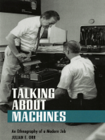 Talking about Machines: An Ethnography of a Modern Job