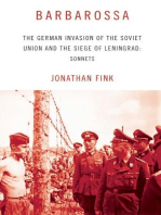 Barbarossa: The German Invasion of the Soviet Union and the Siege of Leningrad: Sonnets