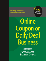 Online Coupon or Daily Deal Business: Step-by-Step Startup Guide
