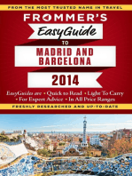 Frommer's EasyGuide to Madrid and Barcelona 2014