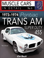 1973-1974 Pontiac Trans Am Super Duty 455: Muscle Cars In Detail No. 6