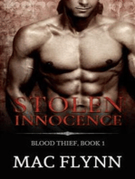 Stolen Innocence: Blood Thief, Book 1 (Bad Boy Vampire Romance)