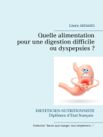 Quelle alimentation pour une digestion difficile (ou dyspepsies) ?