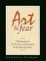 Art & Fear: Observations on the Perils (and Rewards) of Artmaking