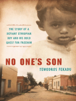 No One's Son: The remarkable true story of a defiant African boy and his bold quest for freedom